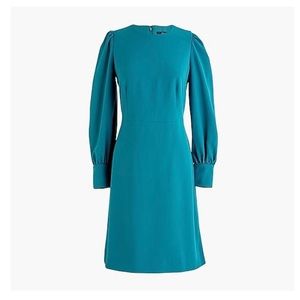 J. Crew long-sleeved dress in 365 crepe size 6